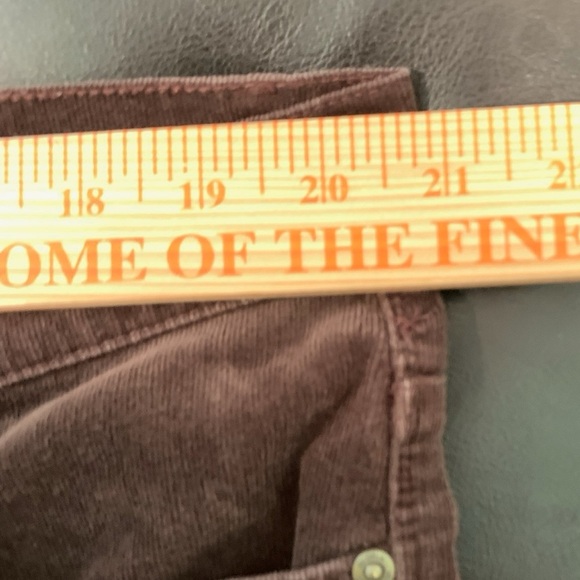 Gloria Vanderbilt Women’s Brown Corduroy Straight Leg Pants; Size 18W - Picture 6 of 8